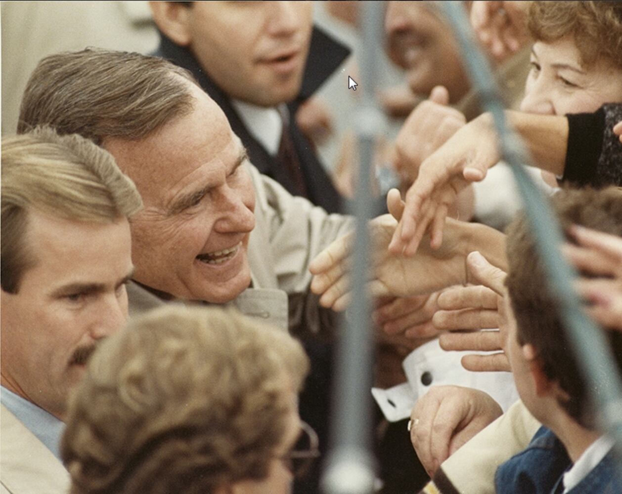 George H.W. Bush appearances in southwest Ohio