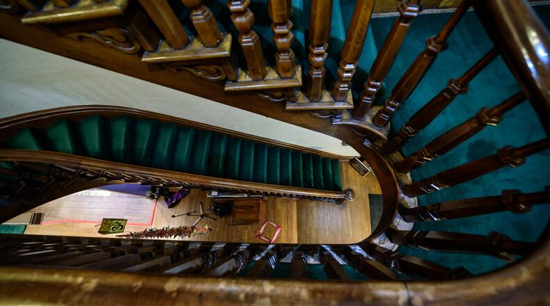 The Dayton International Peace Museum, located at 208 W. Monument Ave. in downtown Dayton inside the historic Isaac Pollack House, is America's only brick and mortar peace museum. TOM GILLIAM/CONTRIBUTING PHOTOGRAPHER