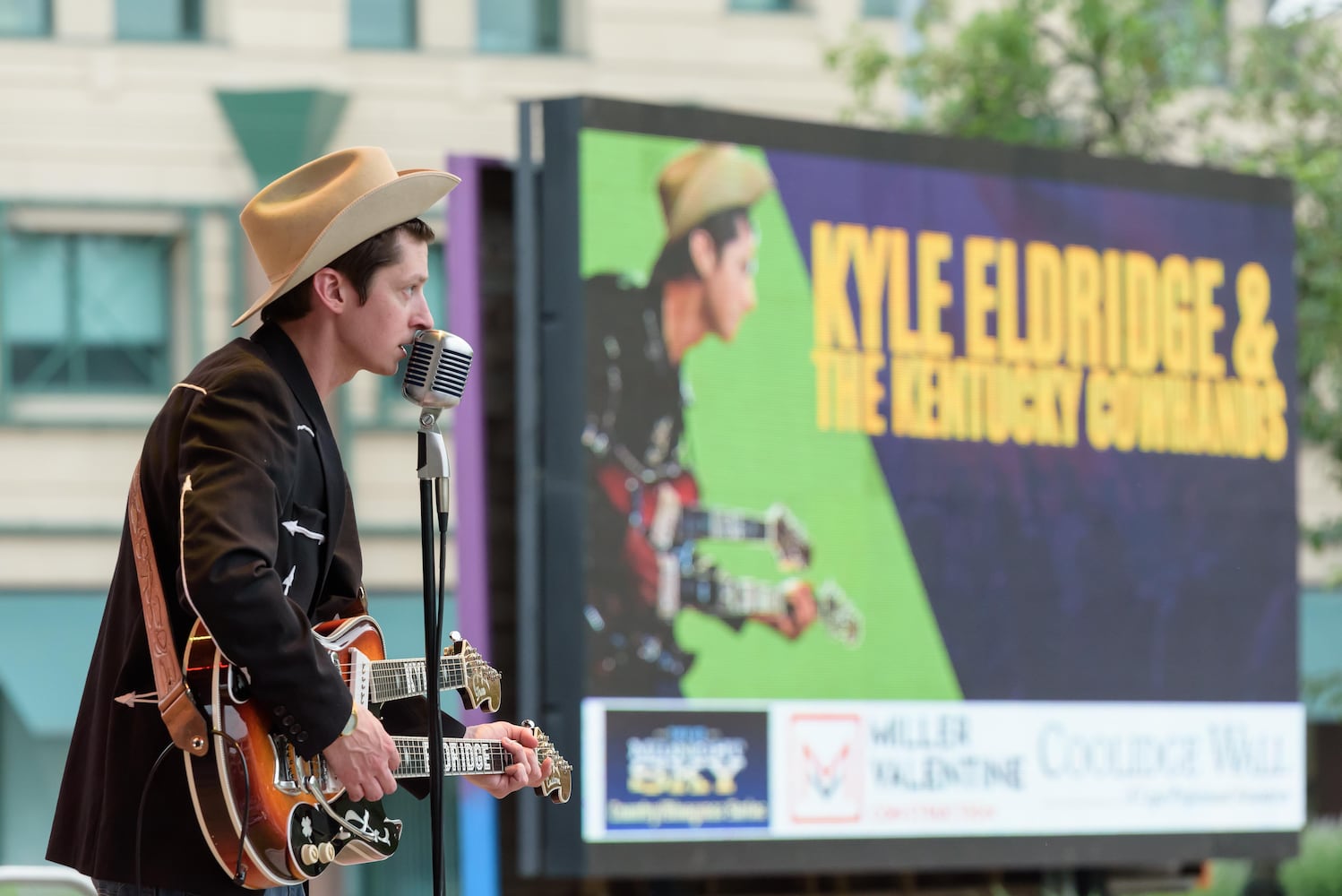 PHOTOS: Kyle Eldridge & the Kentucky Cowhands live at Levitt Pavilion