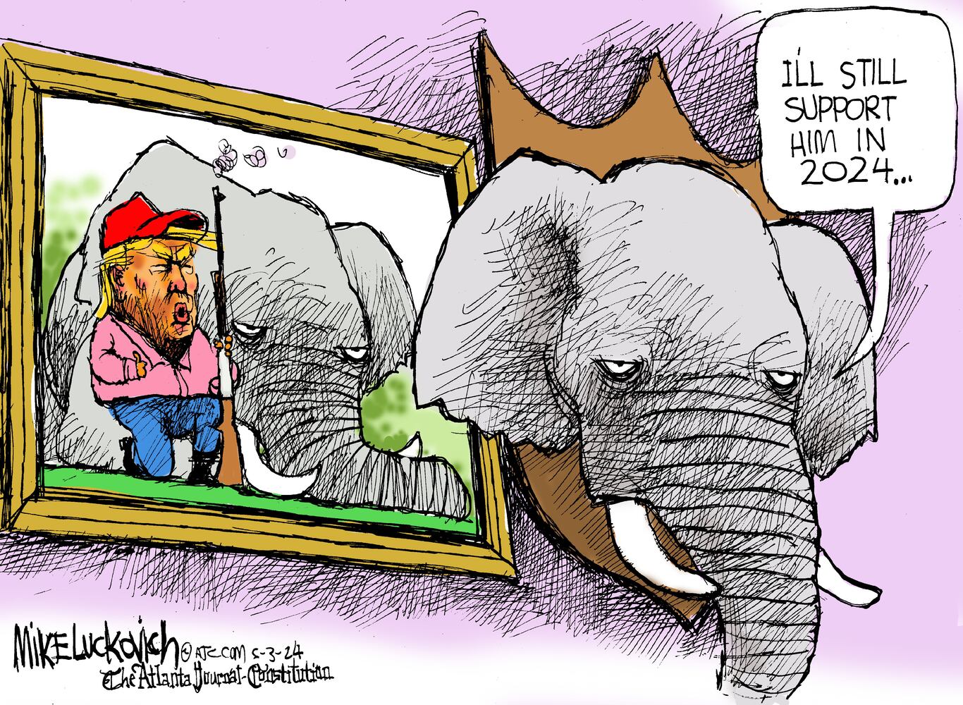 CARTOONS: Mike Luckovich, May 7, 2024