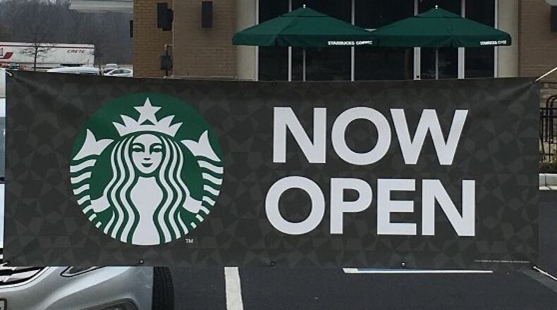 This new Starbucks opened in Englewood late last week. Photo by Nicole Erickson