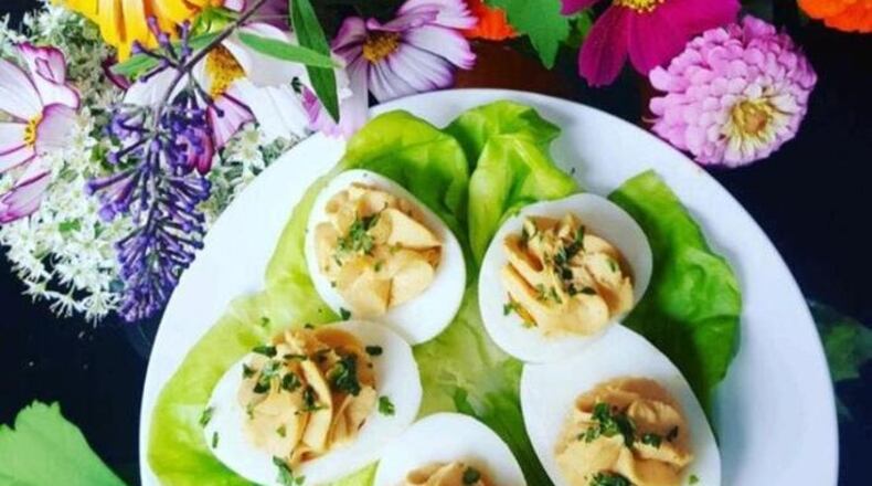 LIly's Bistro deviled eggs are part of the restaurant's Mother's Day carryout special.