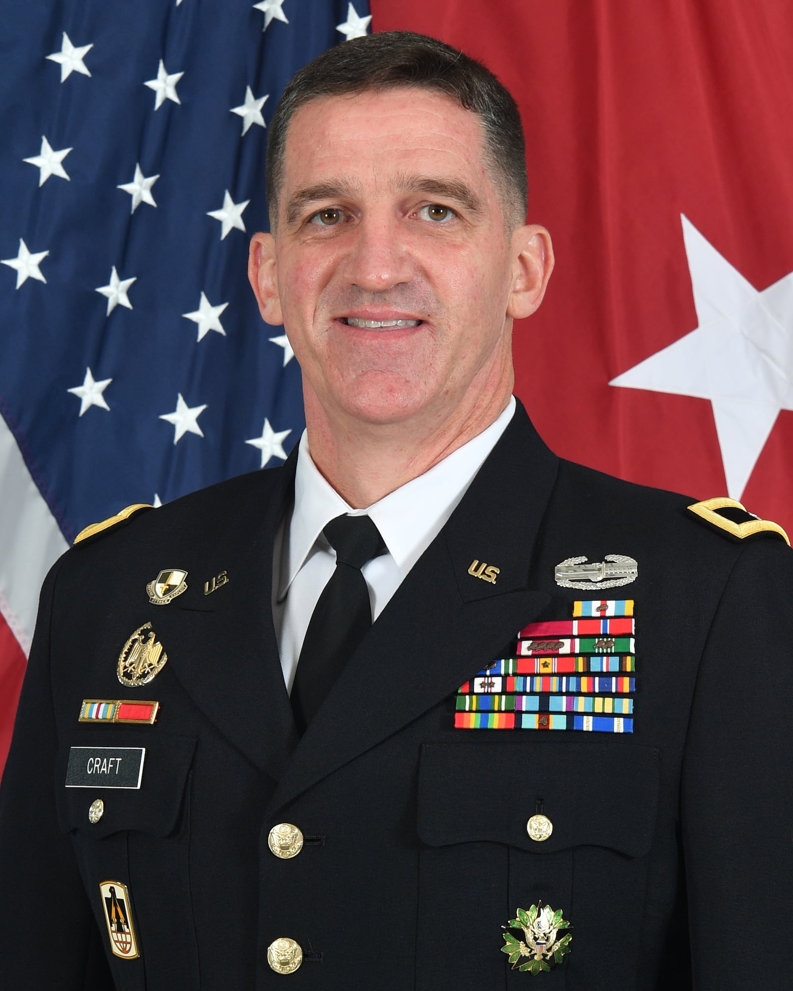 U.S. Army Brig. Gen. Paul Craft, a native of Piqua, entered the Army in 1993 as a second lieutenant in the Signal Corps