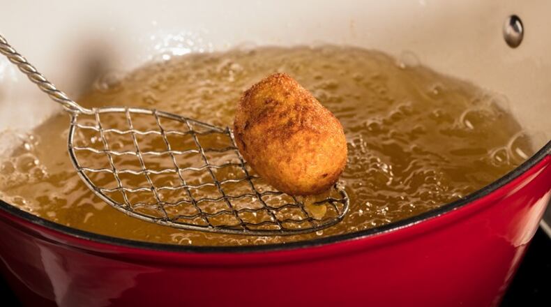 The outside of a well-made croquette is fried to a golden brown, with an inside that remains tender and moist. (Zbigniew Bzdak/Chicago Tribune/TNS)