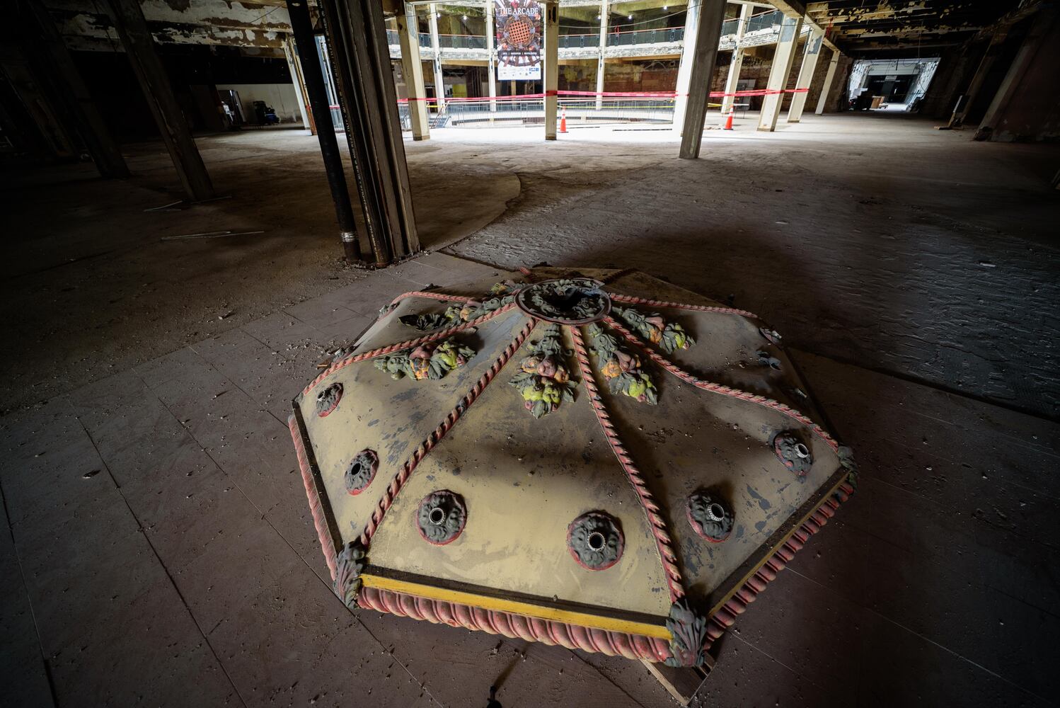 PHOTOS: Behind the scenes on the first day of construction at The Dayton Arcade