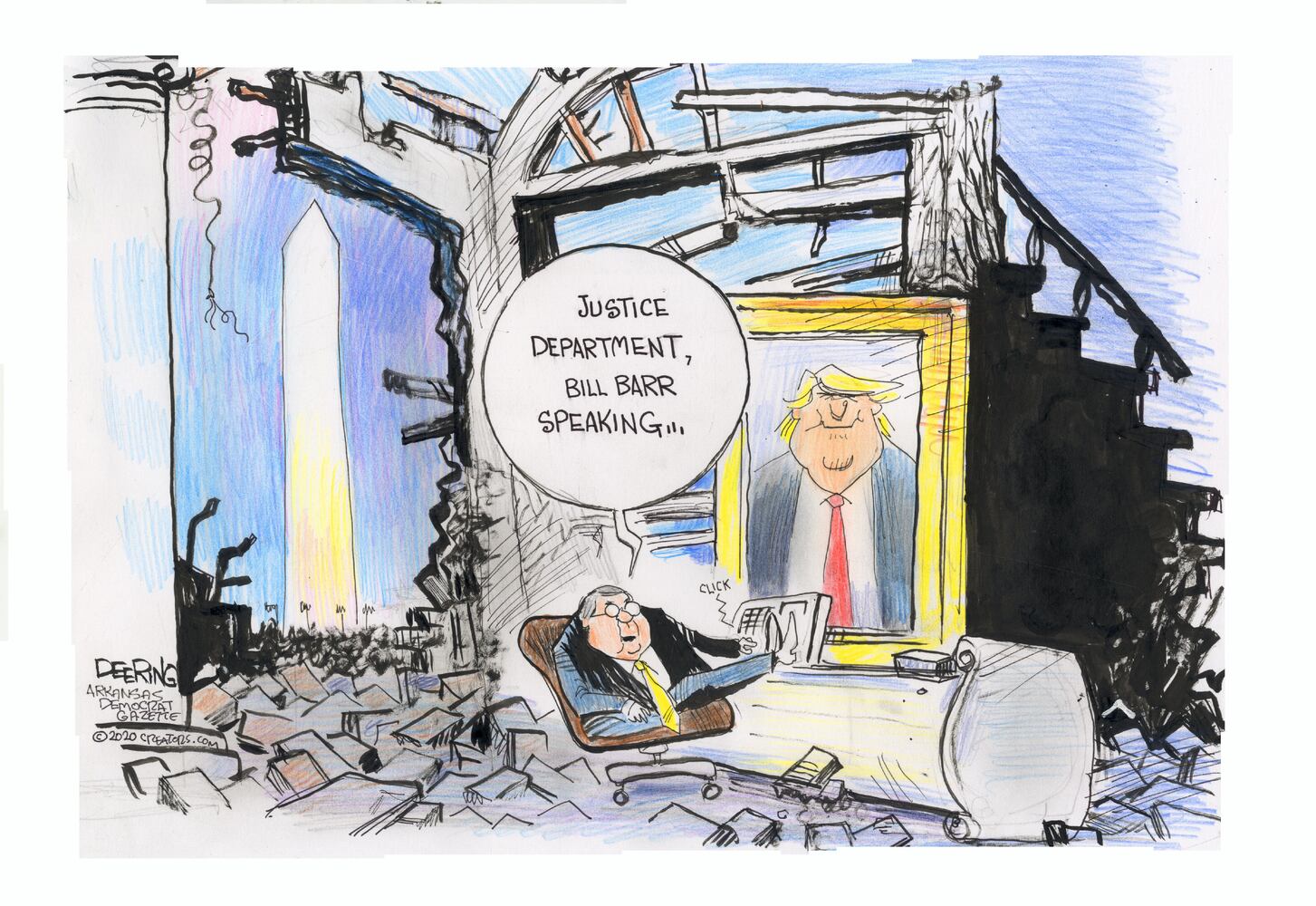 Week in cartoons: Black Lives Matter, Bill Barr and more