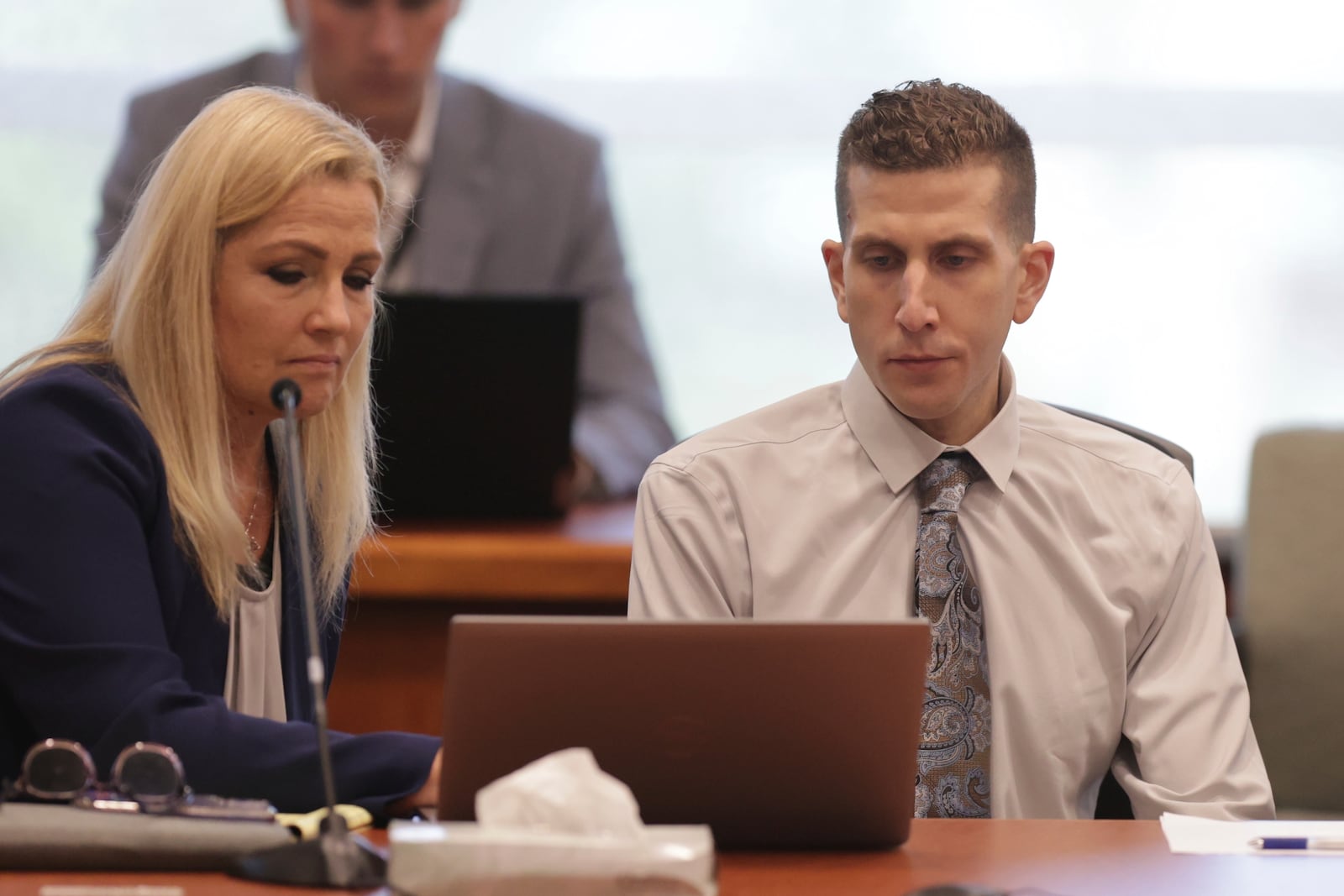 FILE - Bryan Kohberger, charged in the murders of four University of Idaho students, appears at the Ada County Courthouse, July 2, 2025, in Boise, Idaho. (AP Photo/Kyle Green, Pool, File)