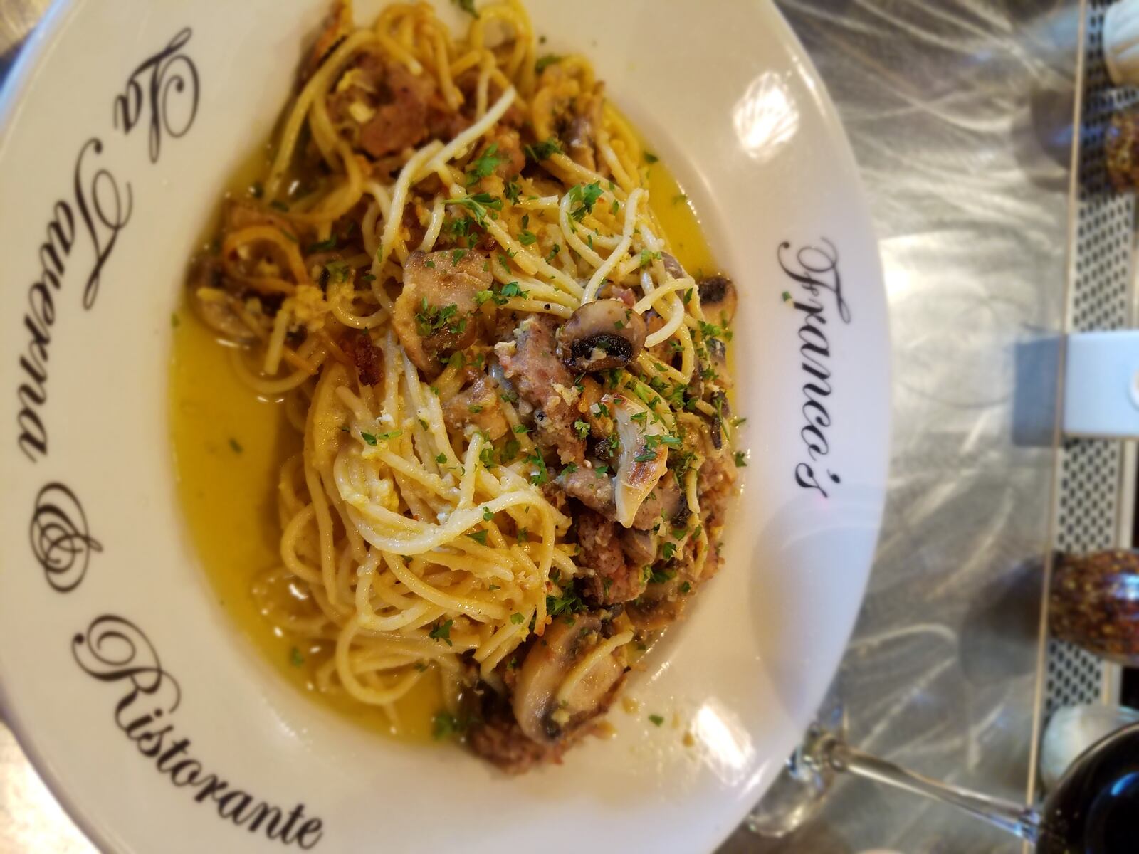Franco’s World Famoso Spaghetti. Franco’s Ristorante Italiano in Dayton is just one of the many restaurants participating in Winter Restaurant Week 2017. CONTRIBUTED