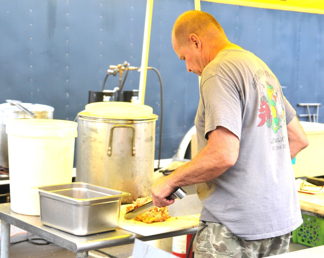 Did we spot you at the Dayton "Blues" Festival?