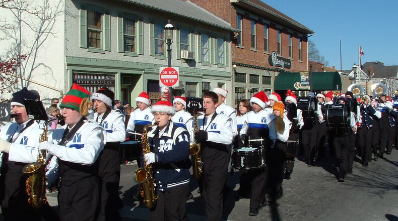This year’s holiday parade in downtown Miamisburg is set for 2:30 p.m. Saturday. CONTRIBUTED