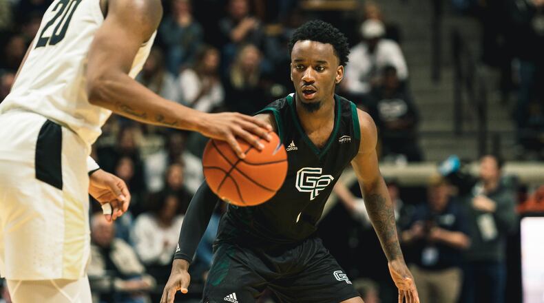 Trotwood-Madison High School grad and Wisconsin-Green Bay freshman Amari Davis is averaging 15.3 points and has been named the Horizon League freshman of the week three times. GREEN BAY ATHLETICS PHOTO