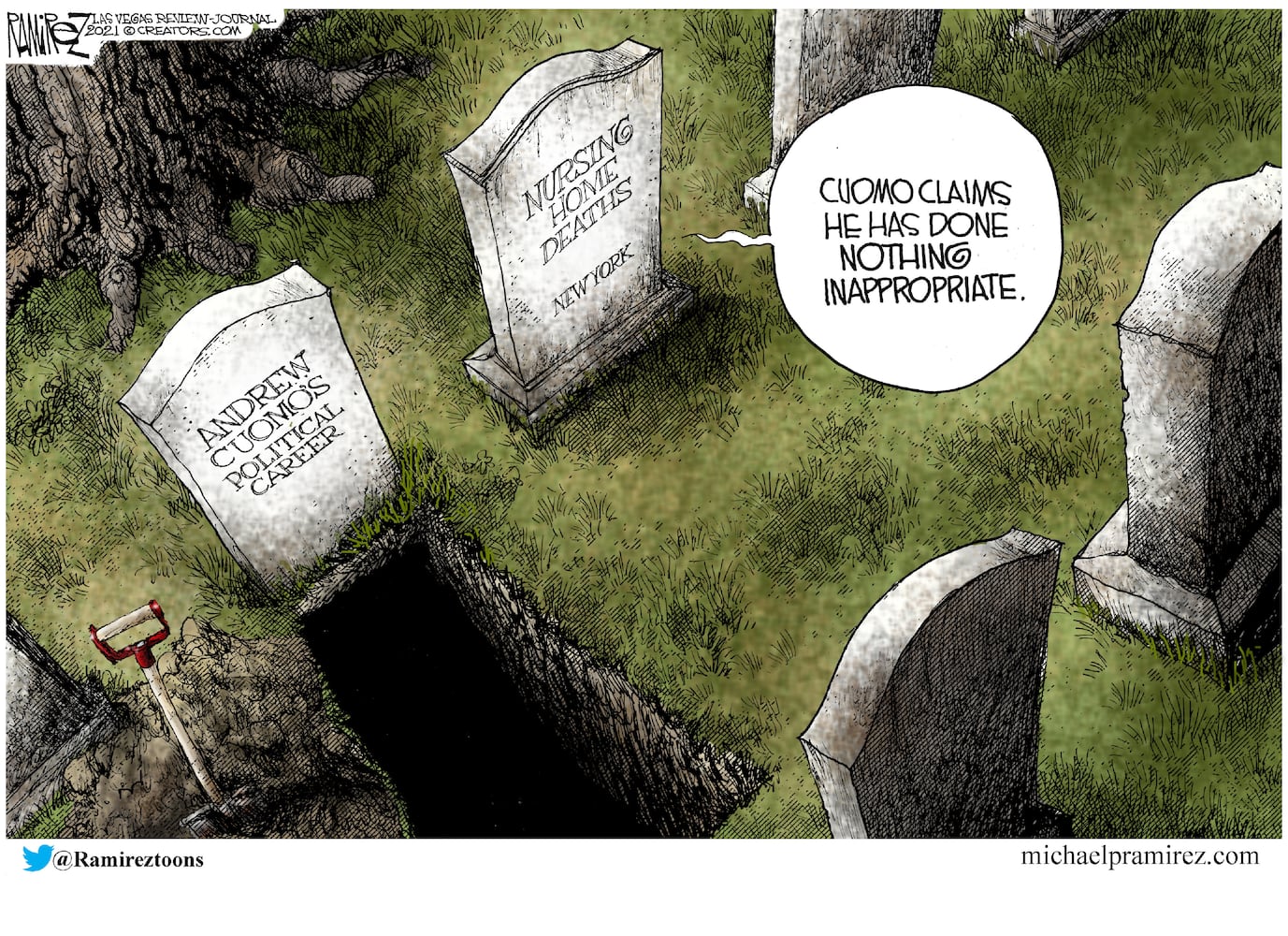 Week in cartoons: Andrew Cuomo, the unvaccinated and more