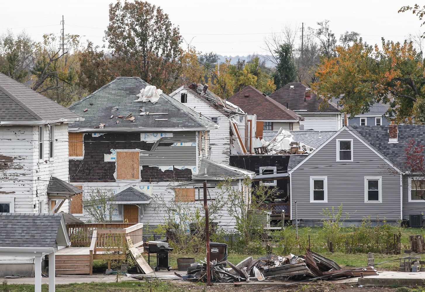 PHOTOS: Walking the path of the tornado — Old North Dayton, Northridge hit hard