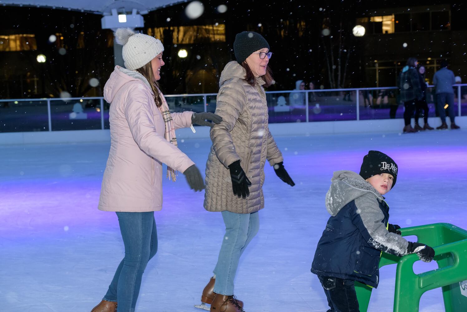 PHOTOS: Did we spot you ice skating during Dayton Funk Night at RiverScape MetroPark?