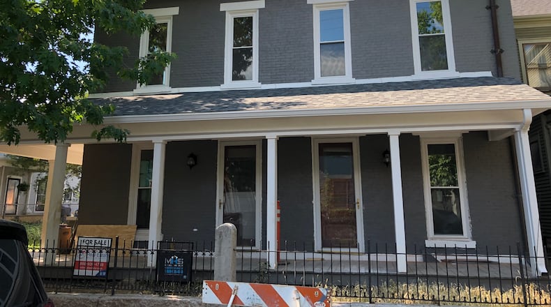 Jared Korman’s company Magnetic Home Services owns the home at 41-43 Green St. and is renovating it for condos. Cory Frolik/Staff photo