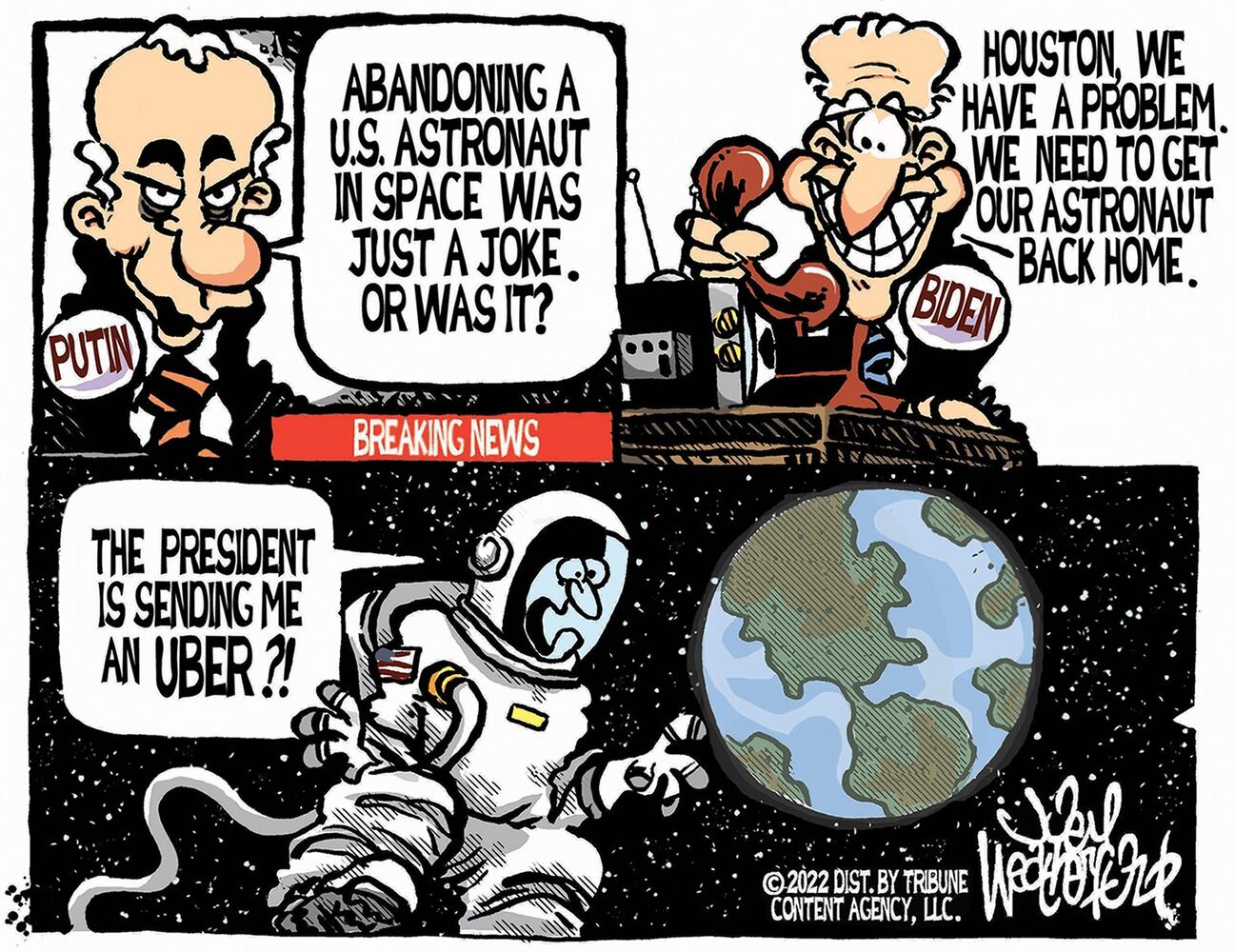 WEEK IN CARTOONS: Putin, inflation, gas prices and more