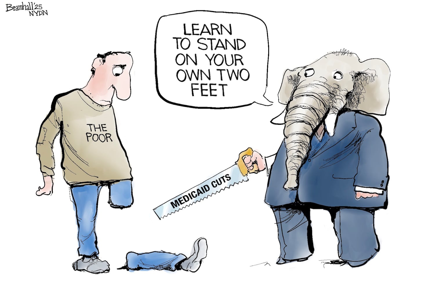 CARTOONS: Bill Bramhall, May 27, 2025