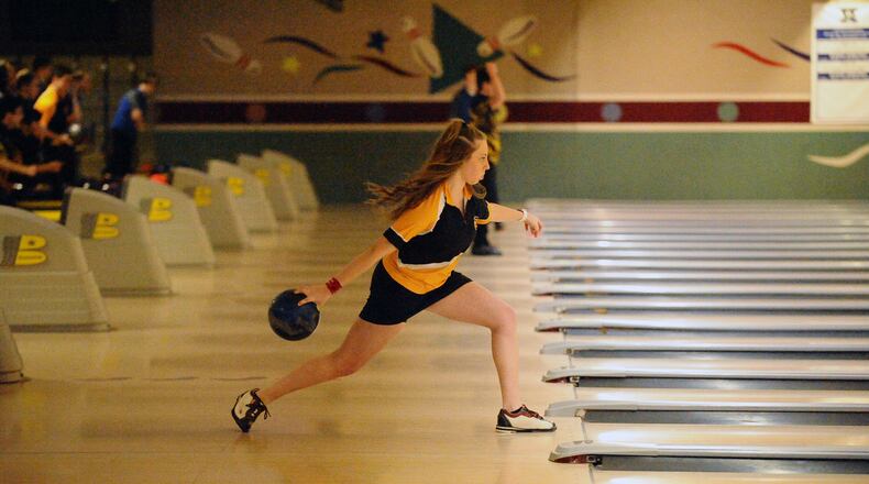 Centerville senior Payton Watson, who finished 14th at the Division I district tournament, will make her fourth trip to state this weekend with the Elks. Greg Billing / Contributed