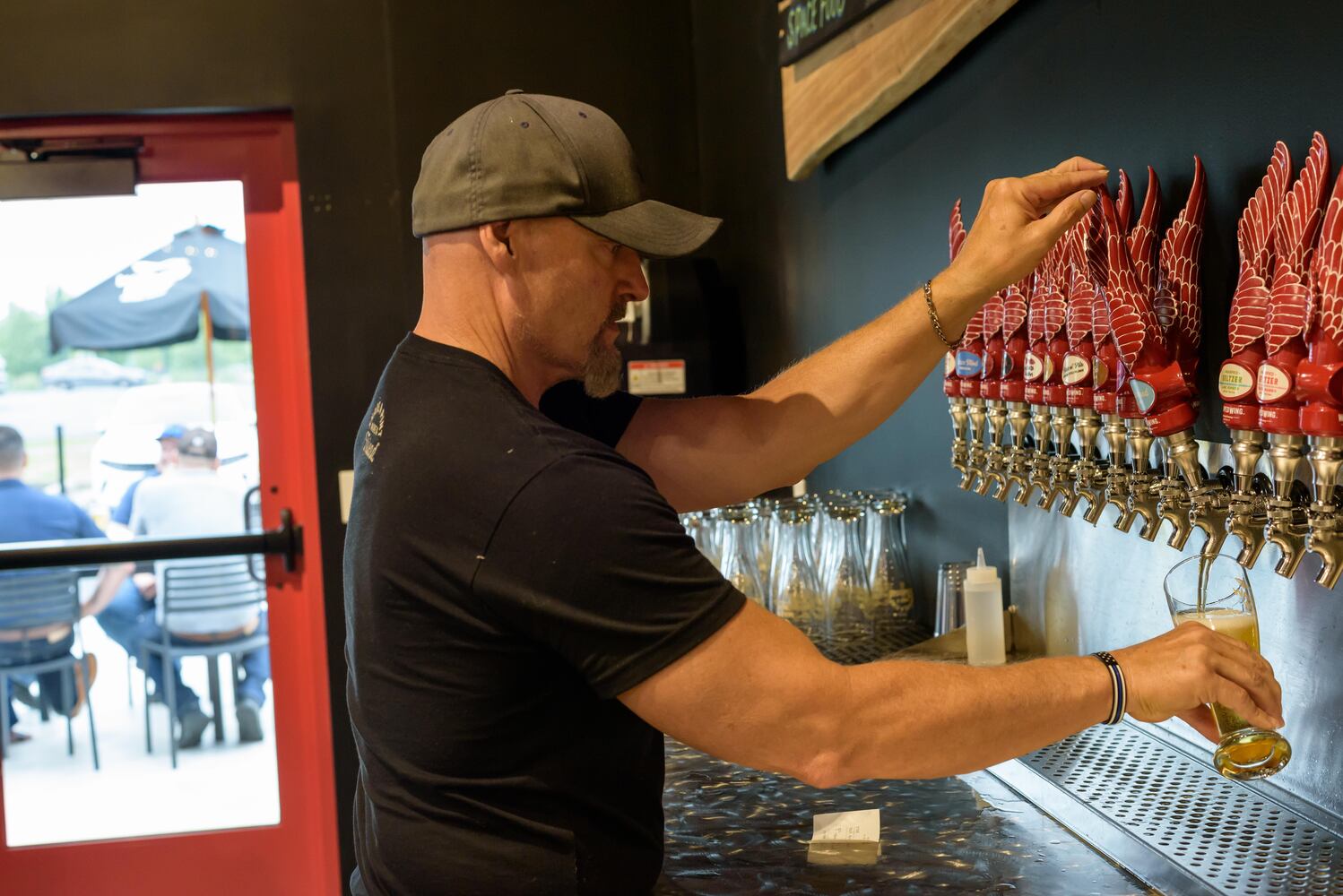 PHOTOS: Did we spot you at the grand opening of the new Warped Wing Brewery & Smokery in Huber Heights?