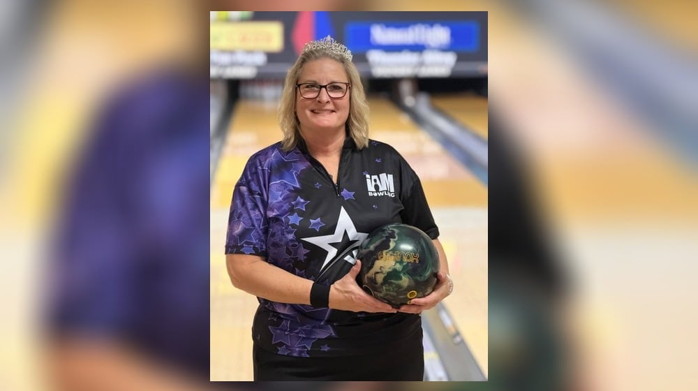 Dayton bowler Kari Graham won the Springfield Clark County USBC Queens title at Victory Lanes on Sunday, Jan. 18, 2026. CONTRIBUTED