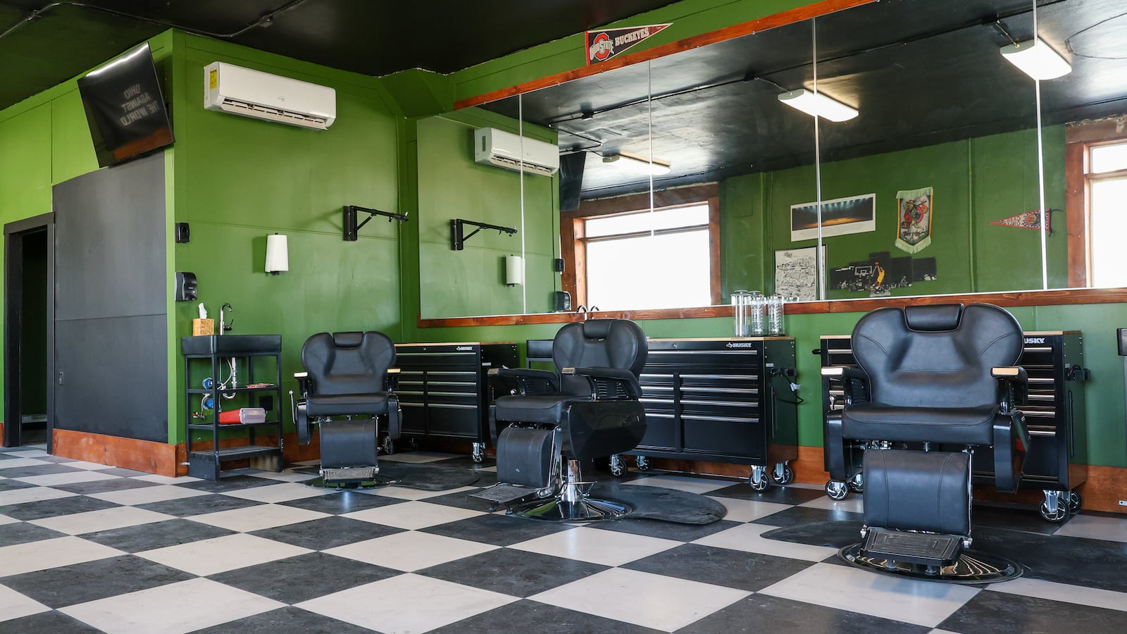 Night Owl Barber Company is set to open at 130 N. First St., Miamisburg on Saturday, Dec. 13. BRYANT BILLING/STAFF