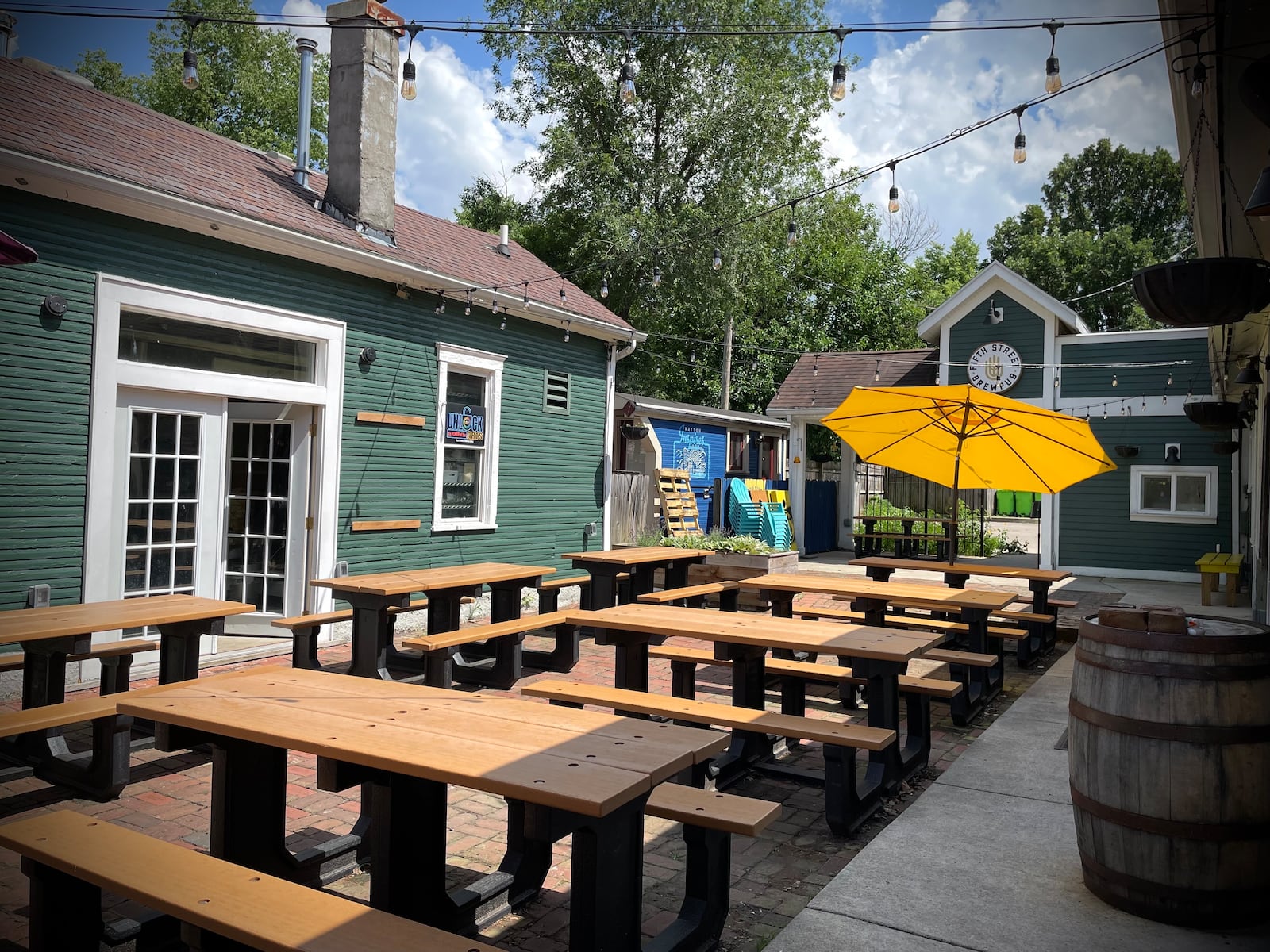 Fifth Street Brewpub is located at 1600 E. Fifth St. in Dayton's St. Anne's Hill neighborhood. NATALIE JONES/STAFF