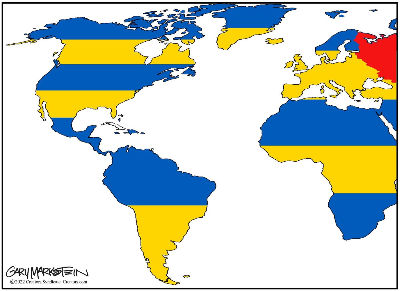 WEEK IN CARTOONS: Ukraine, Putin, baseball lockout and more
