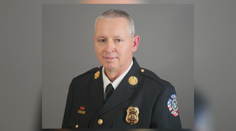 Miami Valley Fire District Fire Chief Matthew Queen. CONTRIBUTED