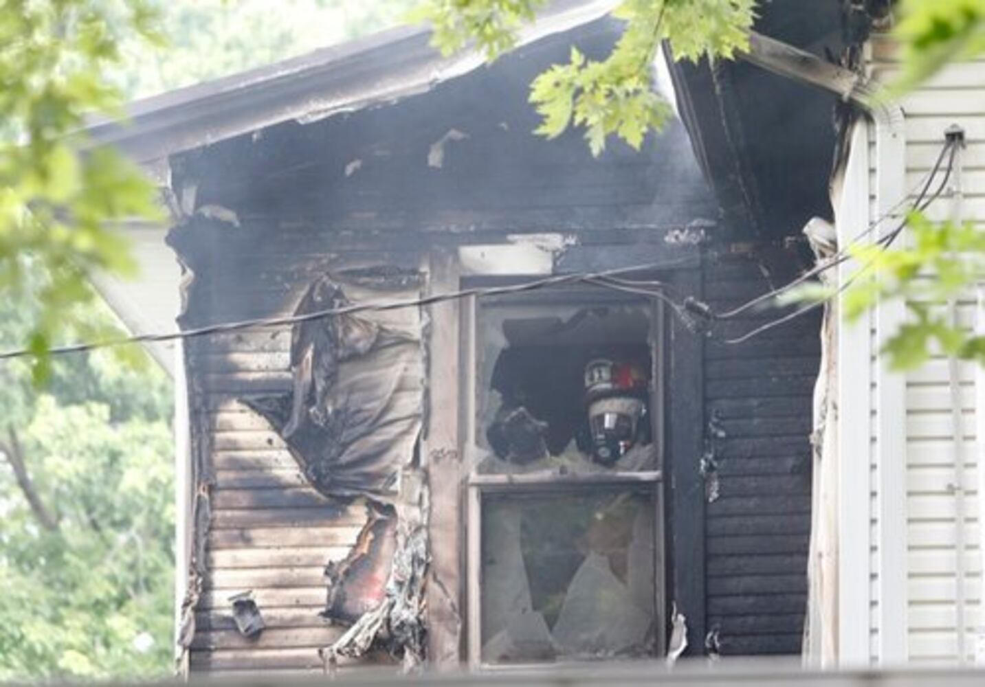 House fire in Oakwood