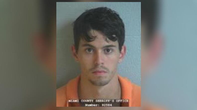 Colin Messler pleaded guilty Aug. 28 in county Common Pleas Court to felony theft, forgery and receiving stolen property. MIAMI COUNTY JAIL/CONTRIBUTED.