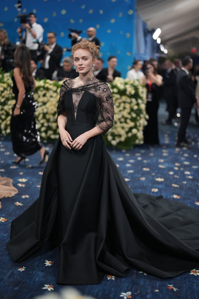 Sadie Sink at the Metropolitan Museum of Art's Costume Institute benefit gala in New York, May 5, 2025. (Amir Hamja/The New York Times)