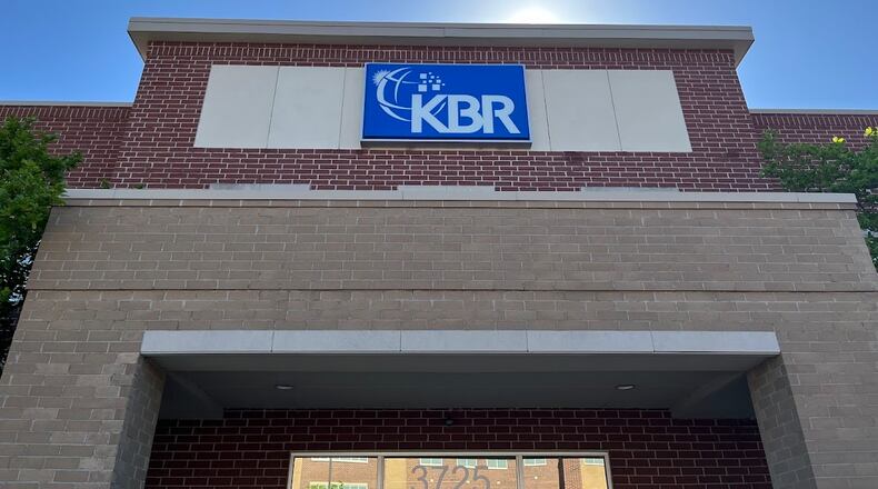 The 3735 Pentagon Blvd. offices of KBR Inc. on April 30, 2025. THOMAS GNAU/STAFF