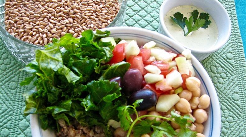 A bowlful of healthful whole grains is just what the flavor doctor ordered for Whole Grains Month. (Ellen Kanner/Miami Herald/TNS)