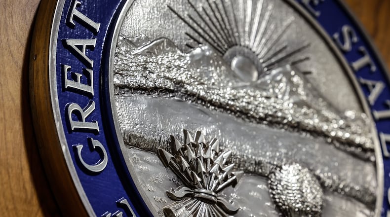 Montgomery County Common Pleas Courtroom. JIM NOELKER/STAFF FILE