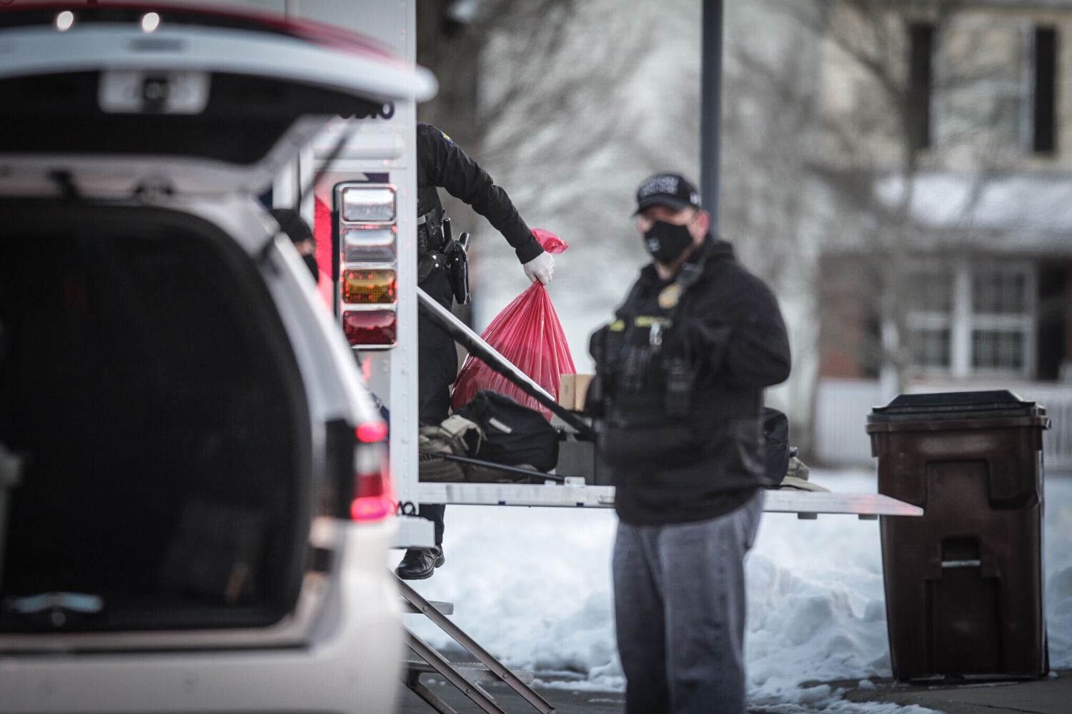 PHOTOS: Bomb squad responds after explosion