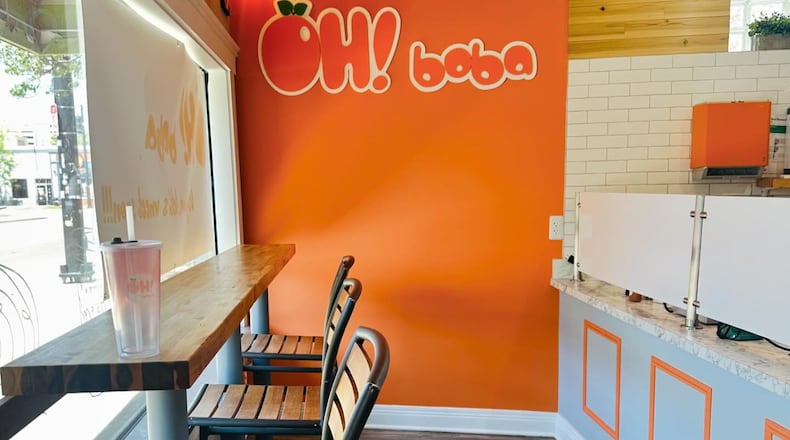 OH! Boba has opened the doors to its third boba tea shop at 1120 Brown St. near the University of Dayton in the former space of Val’s Bakery (FACEBOOK PHOTO).