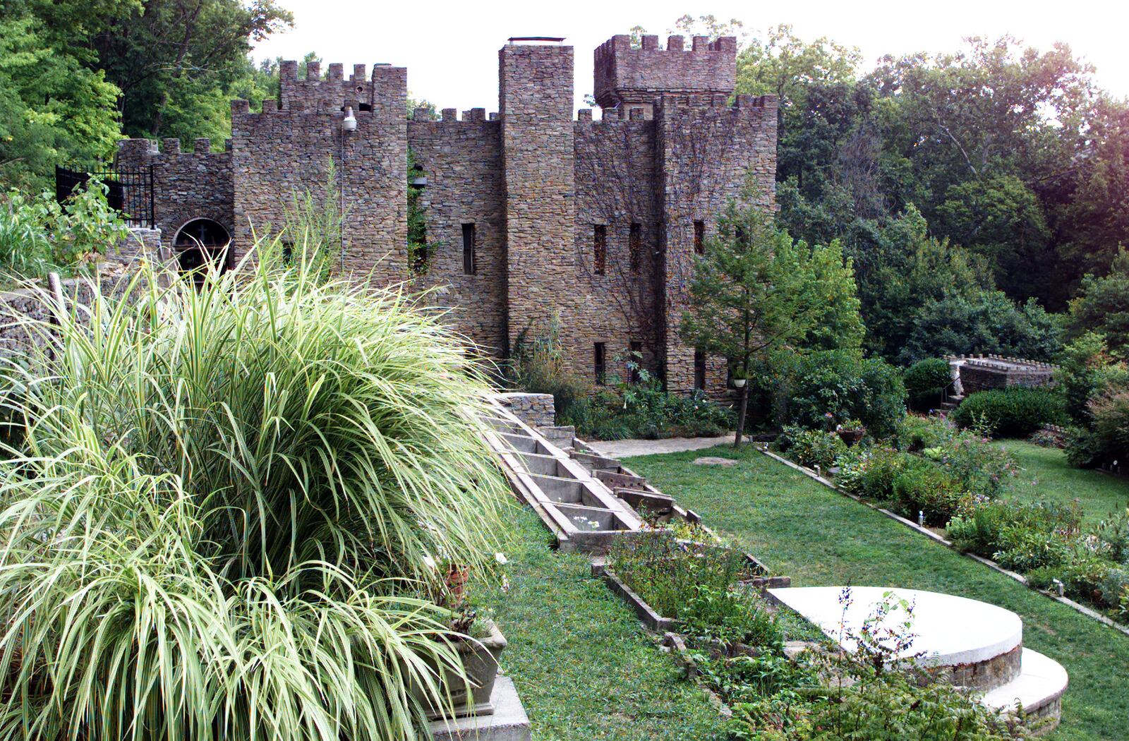 A view of the Chateau Laroche in Loveland from its terraced gardens. The terraces allowed for growing food and medicinal plants in convenient, protected plots. FILE PHOTO / Jan Underwood