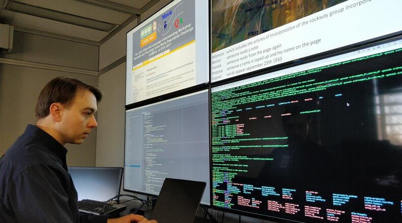 Dr. Scott Clouse, senior research engineer at the Decision Science Branch, Multi-Domain Sensing Autonomy Division, Sensors Directorate of the Air Force Research Laboratory, said although there are significant improvements yet to be made on their work, with being able to take advantage of all the data and compute they have now, they’re on a path to making leaps and bounds in improvements in a lot of different facets of life not yet achieved. (U.S. Air Force courtesy photo)