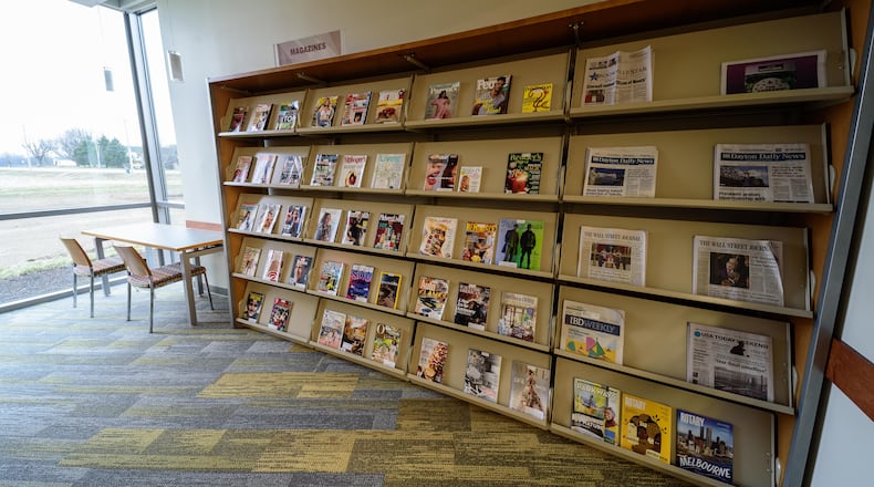 Here’s a look inside the newly completed and now open Dayton Metro Library Northmont Branch in Englewood, located at 700 W. National Road. TOM GILLIAM / CONTRIBUTING PHOTOGRAPHER