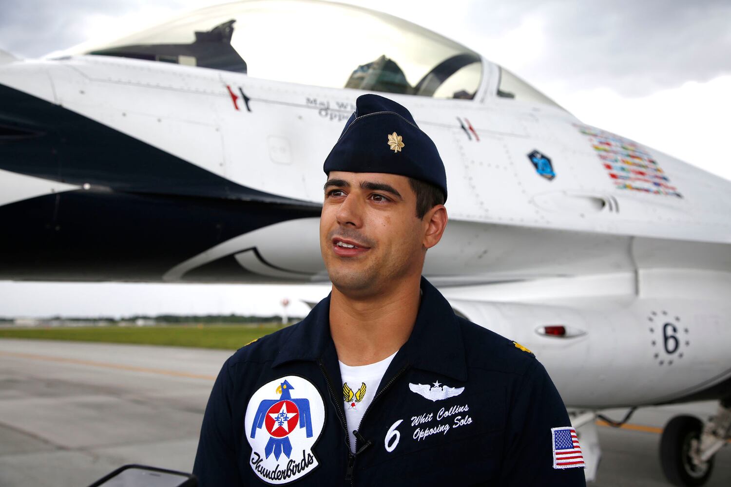 PHOTOS: The Thunderbirds jet team arrives for the Dayton Air Show