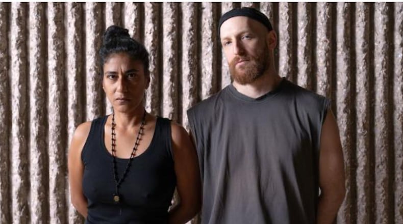Samira Saraya (left) and Neta Weiner of System Ali, a cross-cultural hip-hop ensemble. Their collaboration with Yellow Springs artists Jayswifa, Tronee Threat and ArtGod will close with a performance and workshop Nov. 22 at the Foundry Theater. CONTRIBUTED