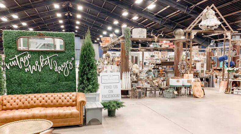 Vintage Market Days of Dayton-Cincinnati will be at the Greene County Fairgrounds & Expo Center, 120 Fairground Road in Xenia, Nov. 1-3 from 10 a.m. to 4 p.m.