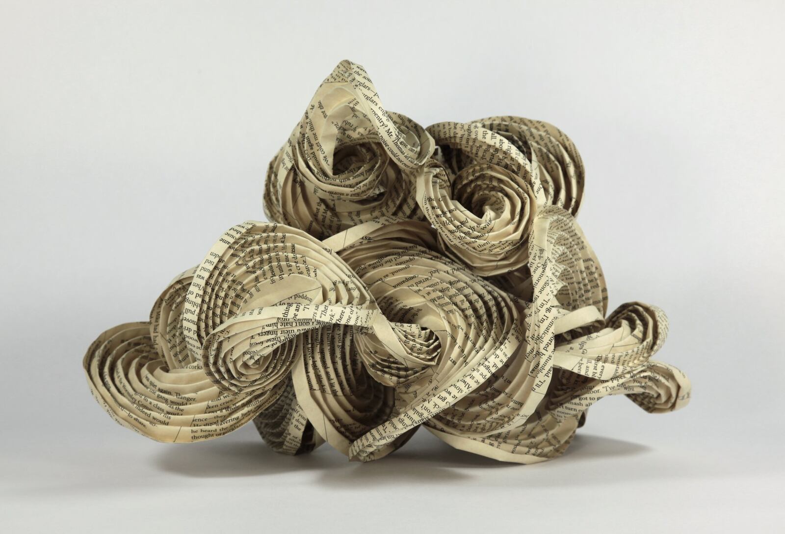 Above the Fold is the first traveling exhibition to bring origami installations from around the world to North American audiences. This piece is “Greene Recycling/Destructors VIII” by Erik DeMaine and Martin DeMaine. CONTRIBUTED