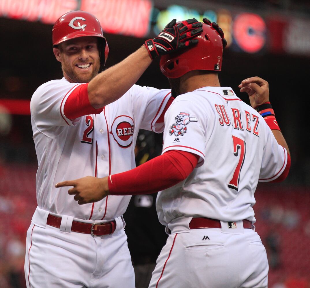 Photos: Reds vs. Brewers (April 14)