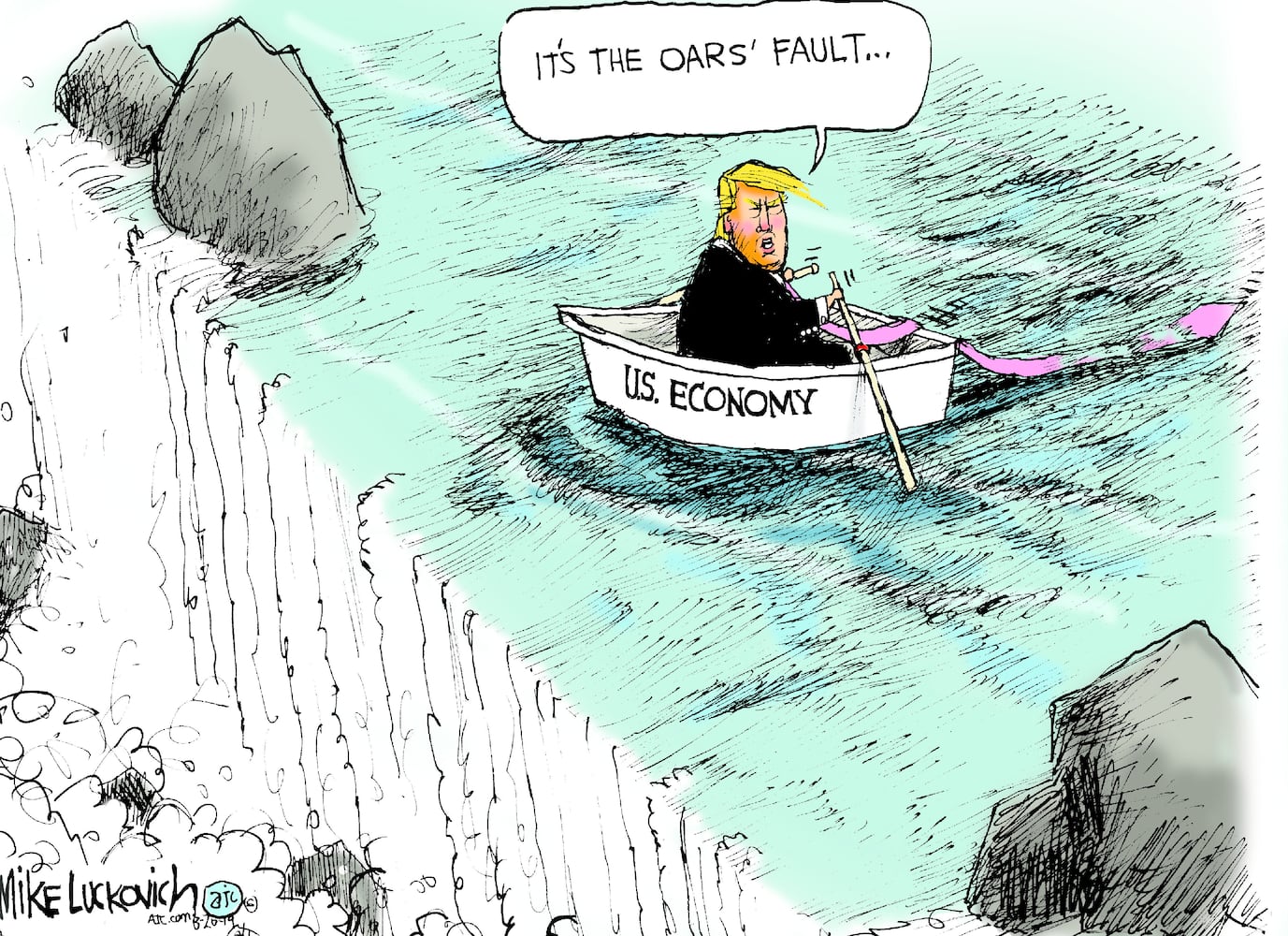 Week in cartoons: Jeffrey Epstein, the economy and more