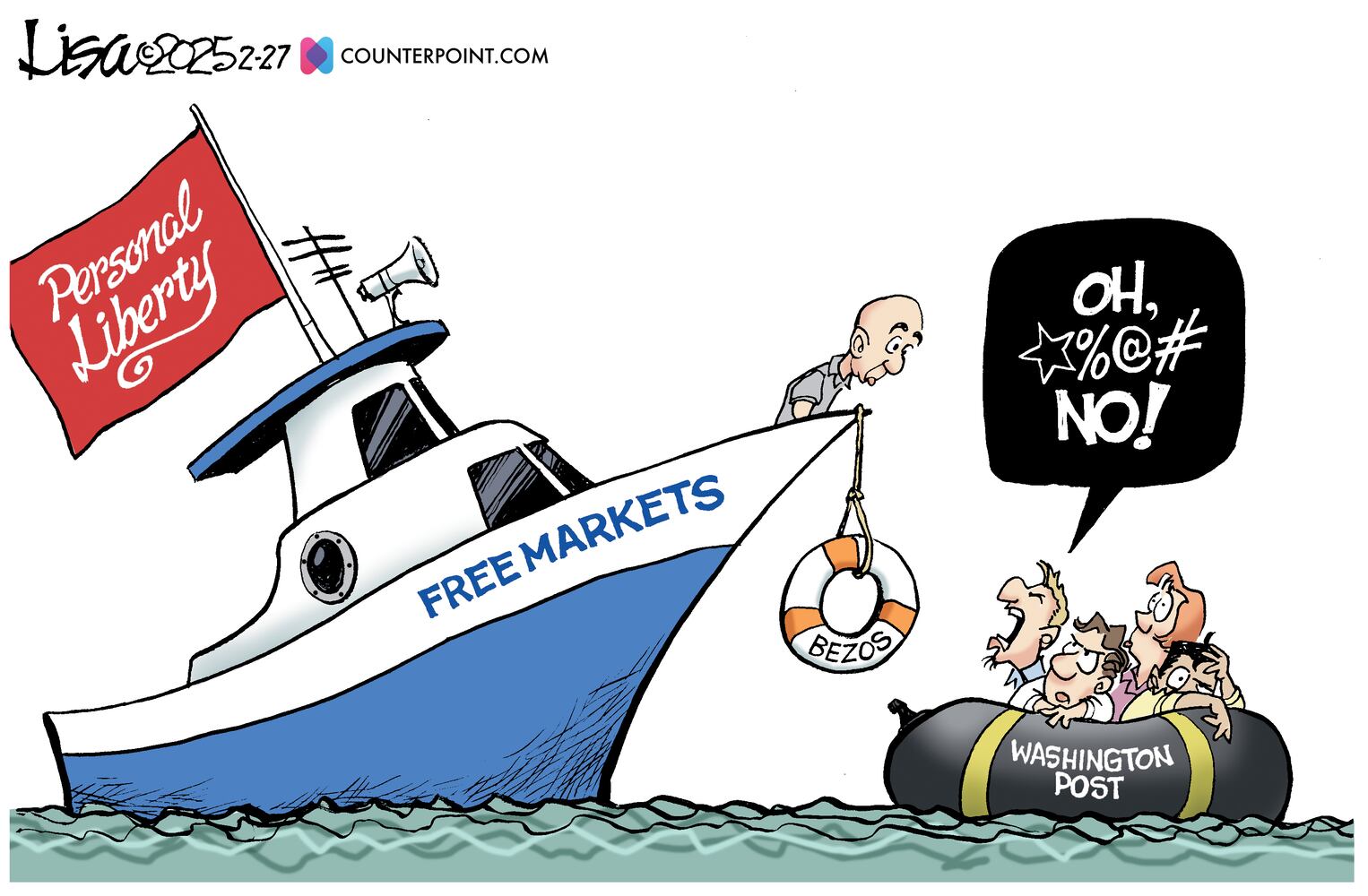 CARTOONS: Lisa Benson, March 6, 2025