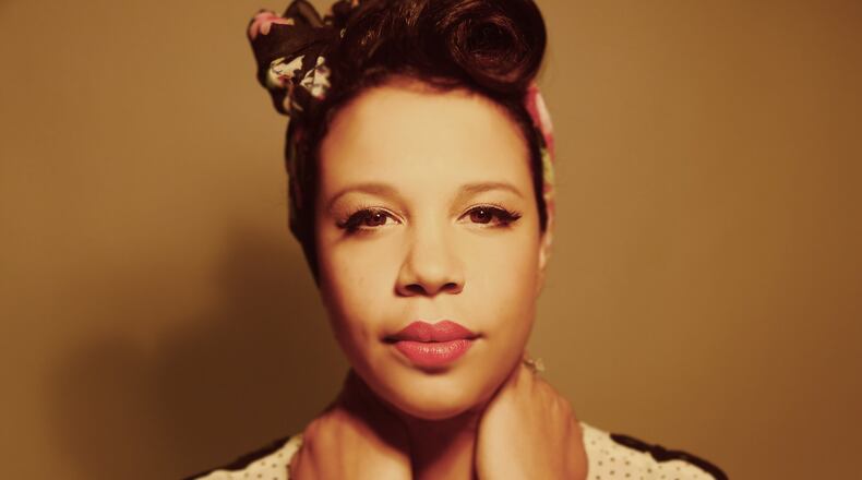 Guest vocalist Shayna Steele joins the Dayton Philharmonic Orchestra for Queens of Soul, a Rockin’ Orchestra Series concert at the Schuster Center in Dayton on Saturday, Jan. 4. CONTRIBUTED