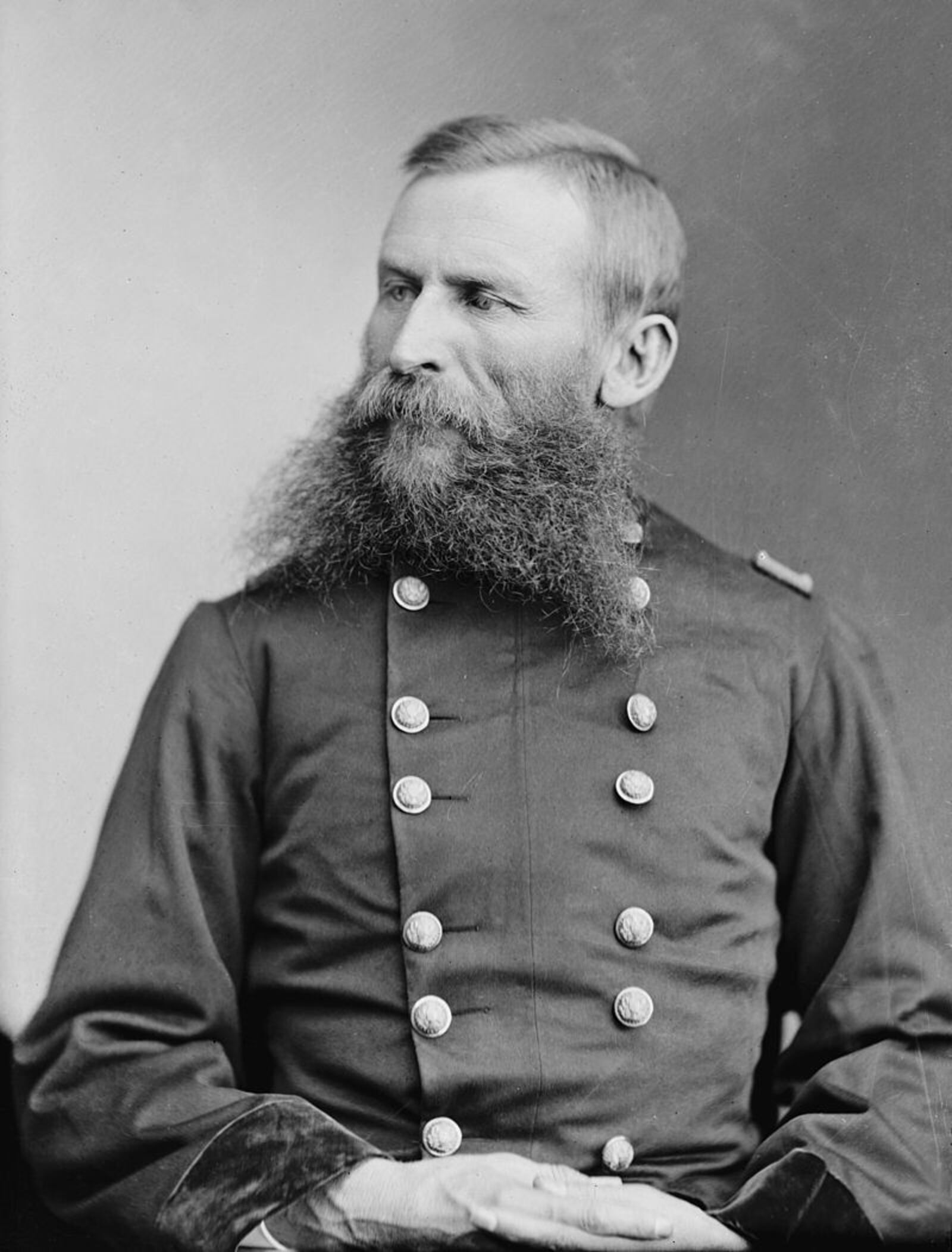 MAJOR GENERAL GEORGE R. CROOK, (1828-1890) Leader in the U.S. military and civil rights activist