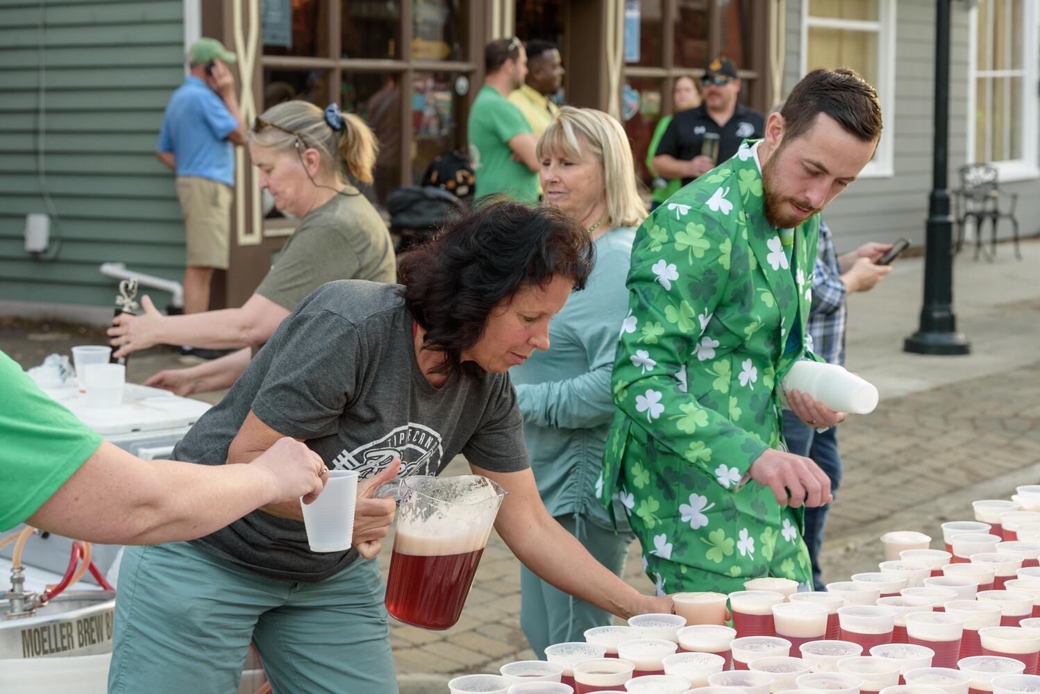 PHOTOS: Did we spot you at the St. Patrick's Day 3.1 Beer Run in Downtown Tipp City?