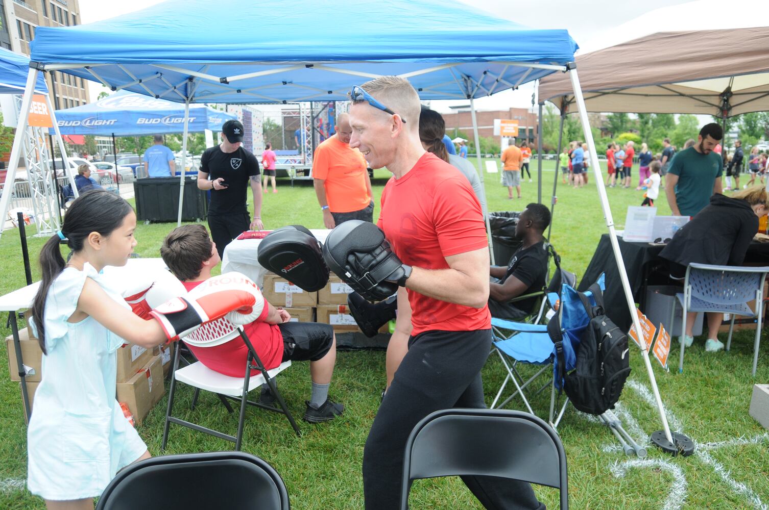 PHOTOS: Did we spot you flexing your muscles at Austin Landing’s first Fitness Fest?